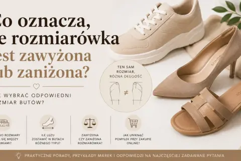 Różna długość stopy a długość wkładki – jak wybrać idealny rozmiar butów? Poradnik o zawyżonej i zaniżonej rozmiarówce.