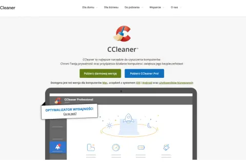 CCleaner Professional – narzędzie do optymalizacji komputera. Pobierz wersję Pro, by chronić prywatność i przyspieszyć działanie PC.