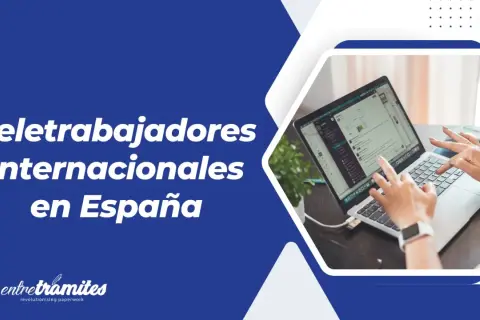 Teletrabajadores internacionales en España. Obtén tu visa nómada digital para disfrutar de la vida y el trabajo en España.