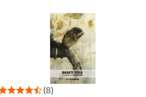 Mano en gesto de oración, portada del libro "Bhakti Yoga: El Camino de la Devoción" de Swami Vivekananda.