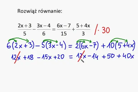 Jak pozbyć się ułamka z równania i uprościć swoje obliczenia