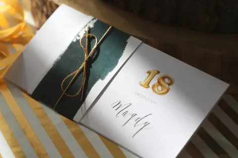 Twórz wyjątkowe zaproszenia na 18 DIY - inspiracje i szablony