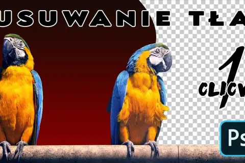 Usuwanie tła w Photoshopie: 7 metod od AI po perfekcję