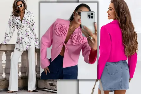 Liliowa marynarka stylizacje: eleganckie i modne pomysły na każdą okazję