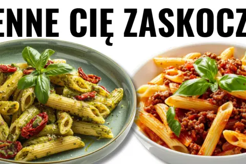 Szybki przepis na makaron penne z kurczakiem i pomidorami, który zachwyci