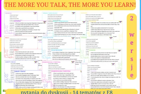 Tematy do dyskusji: 100+ pytań na każdą okazję poznaj ludzi!