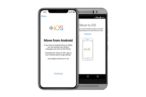 Przenieś dane z Androida na iPhone'a. Instrukcja, jak rozjaśnić ekran telefonu, gdy chcesz przenieść dane.