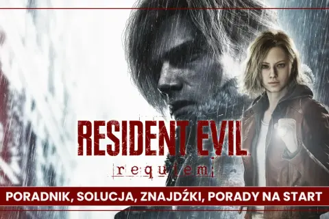 Leon i Claire w deszczu, zapowiedź **Resident Evil spolszczenie**: poradnik, solucja, znajdźki, porady na start.