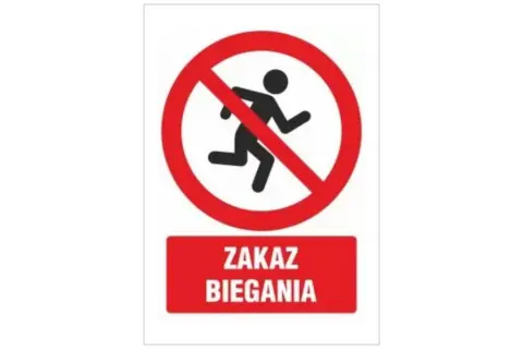 Jak narysować zakaz biegania po szkolnych korytarzach - proste porady