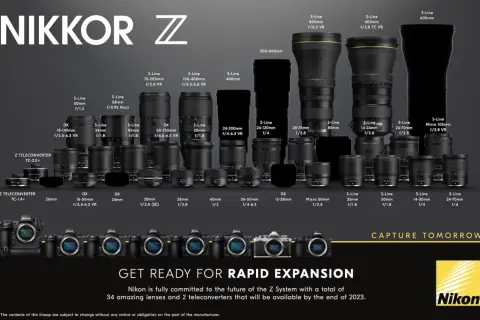 Nikon Z roadmap: una vasta gamma di obiettivi e teleobiettivi per espandere il tuo sistema fotografico.