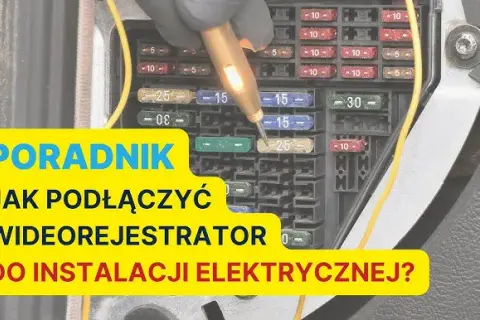 Jak podłączyć kamerę samochodową? Tryb parkingowy krok po kroku