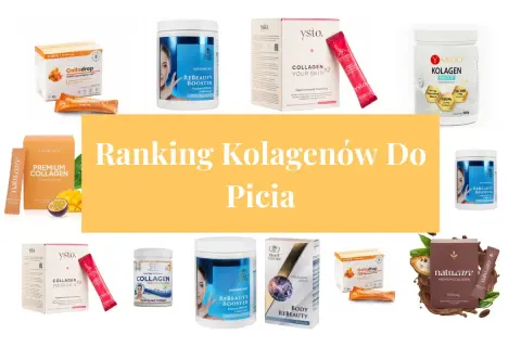 Ranking kolagenów do picia. Znajdziesz tu najlepszy kolagen dla siebie, od Colladrop po Yango.