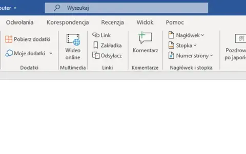 Jak podzielić stronę w Wordzie na 4 części bez zbędnych trudności