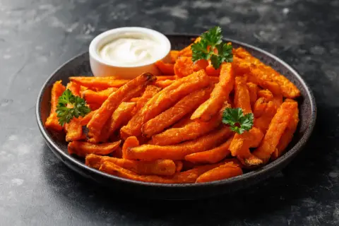 Chrupiące frytki z batatów: Jak pokroić je perfekcyjnie?