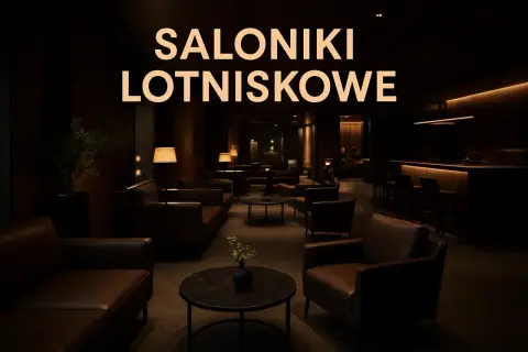 Eleganckie saloniki lotniskowe, gdzie karta kredytowa otwiera drzwi do komfortu i relaksu przed podróżą.