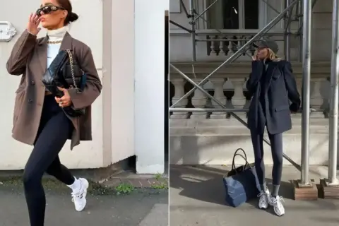 Stylizacje z czarnymi legginsami: Odkryj modne i wygodne połączenia