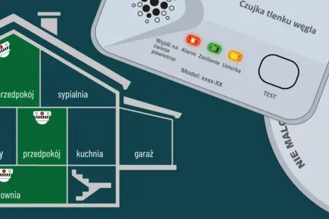 Gdzie zamontować czujnik dymu, aby zapewnić maksymalne bezpieczeństwo?