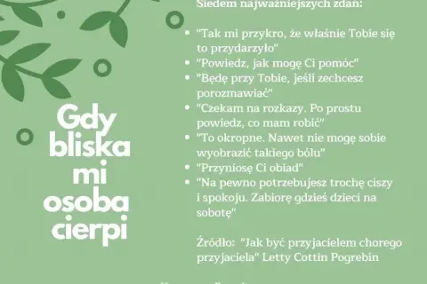 Co napisać osobie z depresją, aby pokazać wsparcie i empatię?