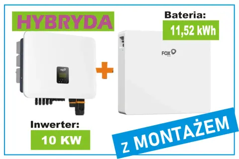 Inwerter hybrydowy 10 kW: Wybierz mądrze, oszczędzaj w net-billingu!