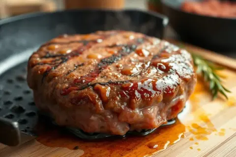 Burger wołowy: Jak usmażyć soczysty kotlet? Uniknij błędów!