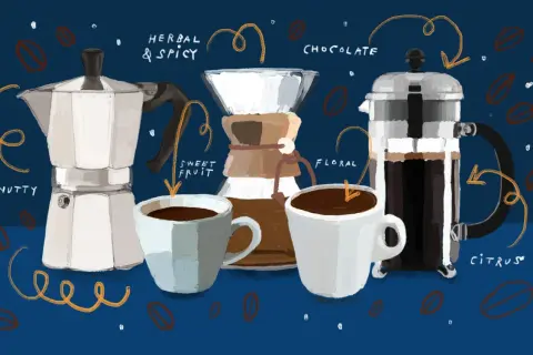 Moka, Chemex e French press: scopri come fare il caffè americano con la moka e altri metodi, con note di gusto.