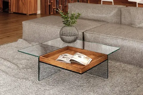 Glastische Wohnzimmer: Stilvolle Designs für ein modernes Zuhause