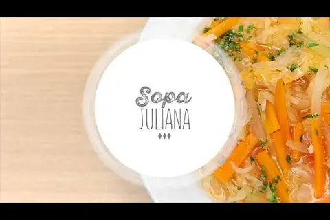 Sopa Juliana Perfecta: El Secreto del Corte y Sabor Casero