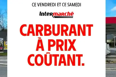 Intermarché : carburant à prix coûtant ce vendredi et samedi. Profitez de cette offre exceptionnelle sur l'essence !