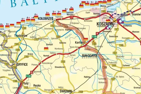 Ile km do Mielna? Sprawdź najkrótsze trasy i odległości z miast