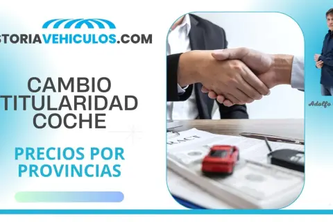 GestoriaVehiculos.com: cambio titularidad coche. Consulta el precio cambio de nombre coche por provincias. Adolfo Garnacho.