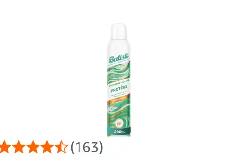 Flacon de shampoing sec Batiste Protège, 200ml. Attention, certains utilisateurs ont signalé des réactions indésirables, le rendant potentiellement dangereux.