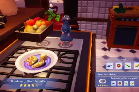Baudroie grillée Dreamlight Valley : Recette et profits max !