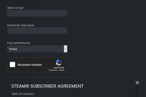 Jak założyć konto na Steam na telefonie - uniknij błędów rejestracji
