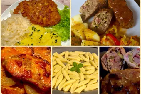 Szukasz inspiracji, co podać na świąteczny obiad? Zobacz kotlet schabowy, rolady mięsne, ziemniaki, kluski śląskie i surówki.