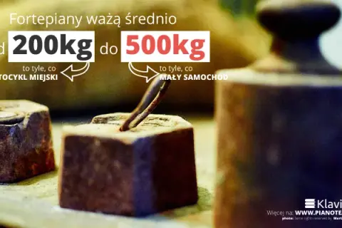 Ile mosiądzu w pianinie? Fakty, mity i waga [1-5 kg]