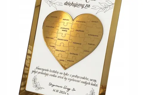 Podziękowania dla wychowawczyni: Słowa i prezenty od serca