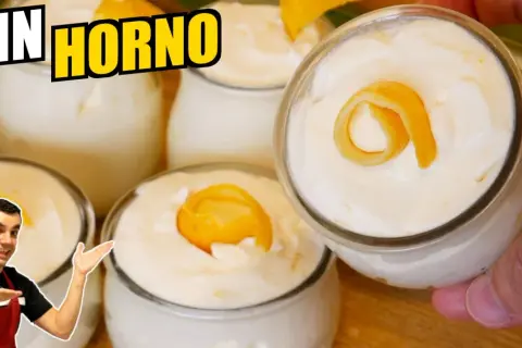 Postre de limón 3 ingredientes: ¡Fácil, sin horno e infalible!