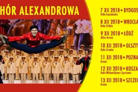 Ile trwa koncert Chóru Aleksandrowa? Sprawdź czas trwania