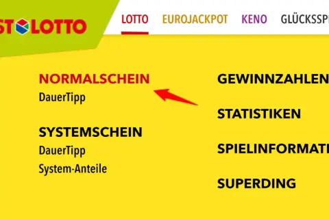 Jak skreślić Eurojackpot? Na stronie WestLotto znajdziesz opcje "Normalschein" i "Systemschein", a także informacje o wygranych i statystykach.