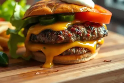 Jalapeno burger: 300 czy 1200 kcal? Sprawdź, co jesz!