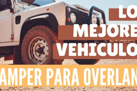 El mejor 4x4 para camperizar: un Land Rover Defender blanco listo para la aventura overland.