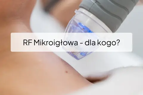 Zabieg RF Mikroigłowa wykorzystuje falę radiową do odmładzania skóry.
