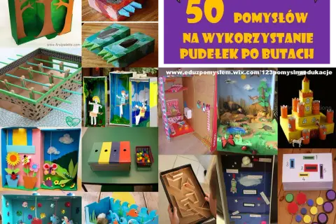 Co można zrobić z pudełka po butach? 10 kreatywnych pomysłów na DIY