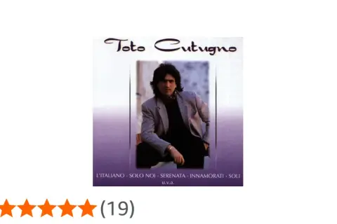 Okładka albumu Toto Cutugno, z piosenką "L'Italiano".