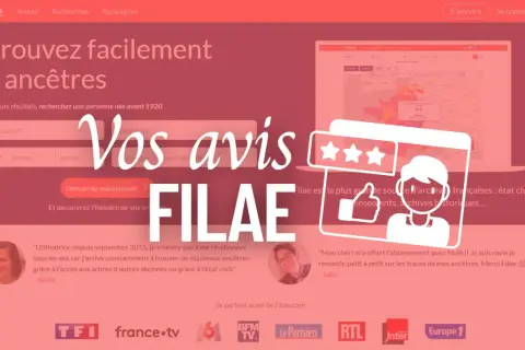 Vos avis sur Filae : des témoignages positifs sur la recherche d'ancêtres et l'accès aux archives.