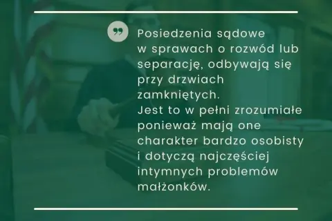 Rozprawa rozwodowa: Czy musisz być osobiście? Wyjaśniamy!