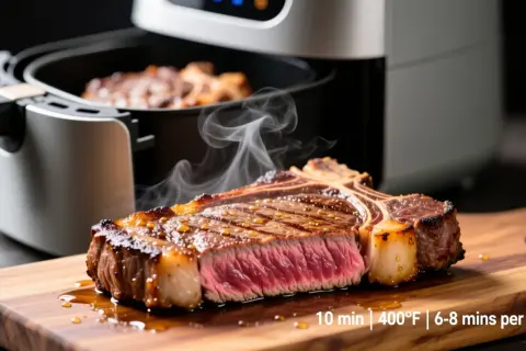 Burger Air Fryer : Le Secret d'un Steak Juteux et Parfait