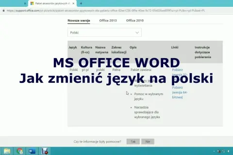 Jak zmienić język w Word - proste kroki, które musisz znać