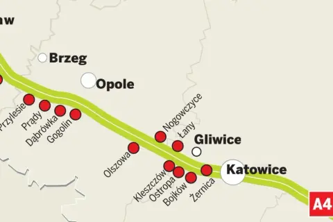 Gdzie dokładnie są bramki na autostradzie A4? Sprawdź lokalizację i opłaty!
