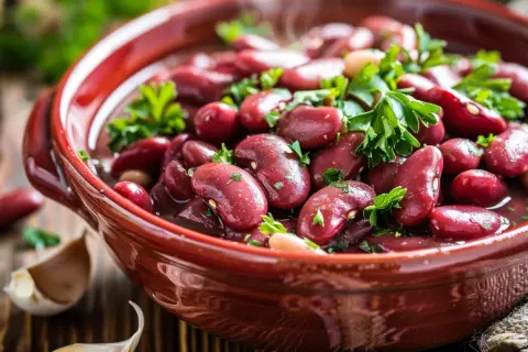 Pieczona fasola: Łatwy przepis na fasolkę pieczoną z ziołami i czosnkiem